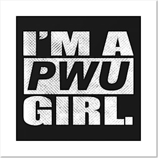 PWU Girl Shirt Posters and Art